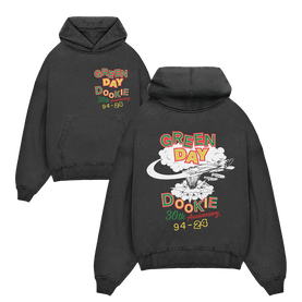 Dookie 30th Explosion Hoodie Green Day Official Store